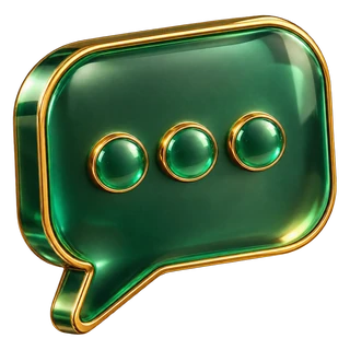 Chat bubble icon for sending rules as a chat message